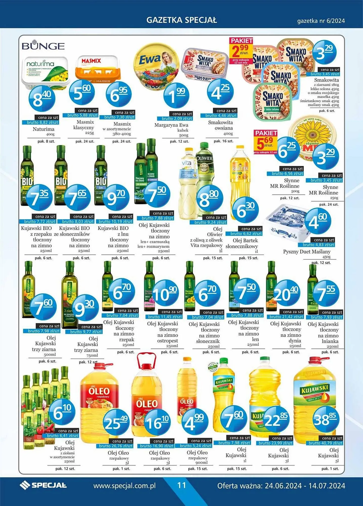 Gazetka Specjał gazetka od 24 czerwca do 14 lipca 2024 - Strona 11