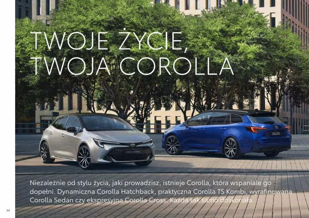 Gazetka Corolla Sedan 2023 od 22 maja do 22 maja 2024 - Strona 54