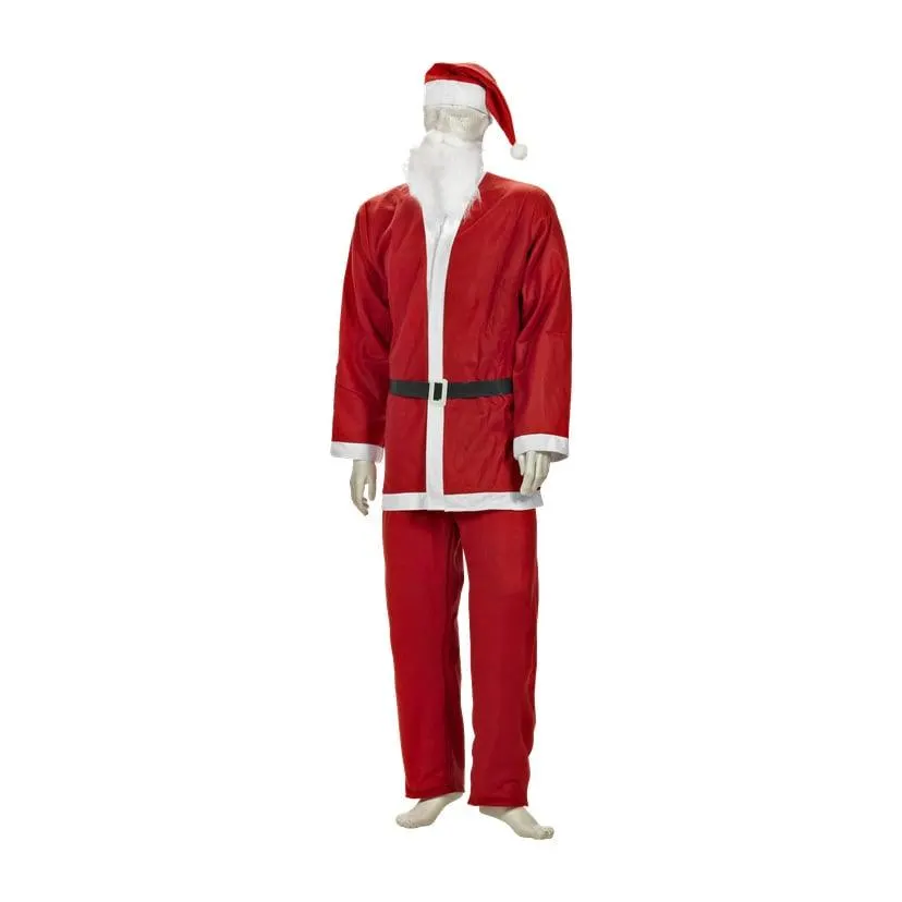 Kostium świętego Mikołaja 5 elementów