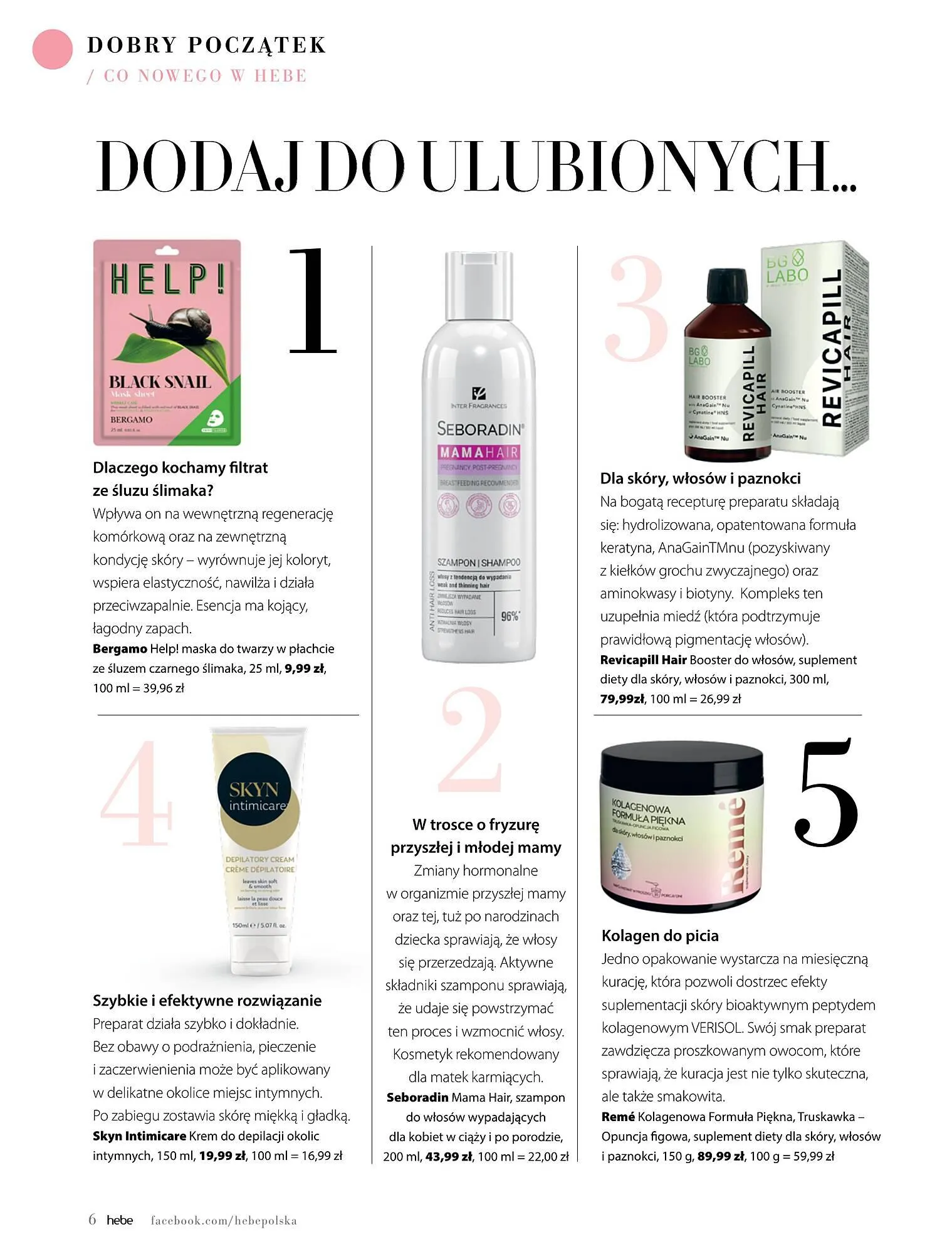 Gazetka Hebe gazetka od 1 marca do 30 kwietnia 2024 - Strona 6
