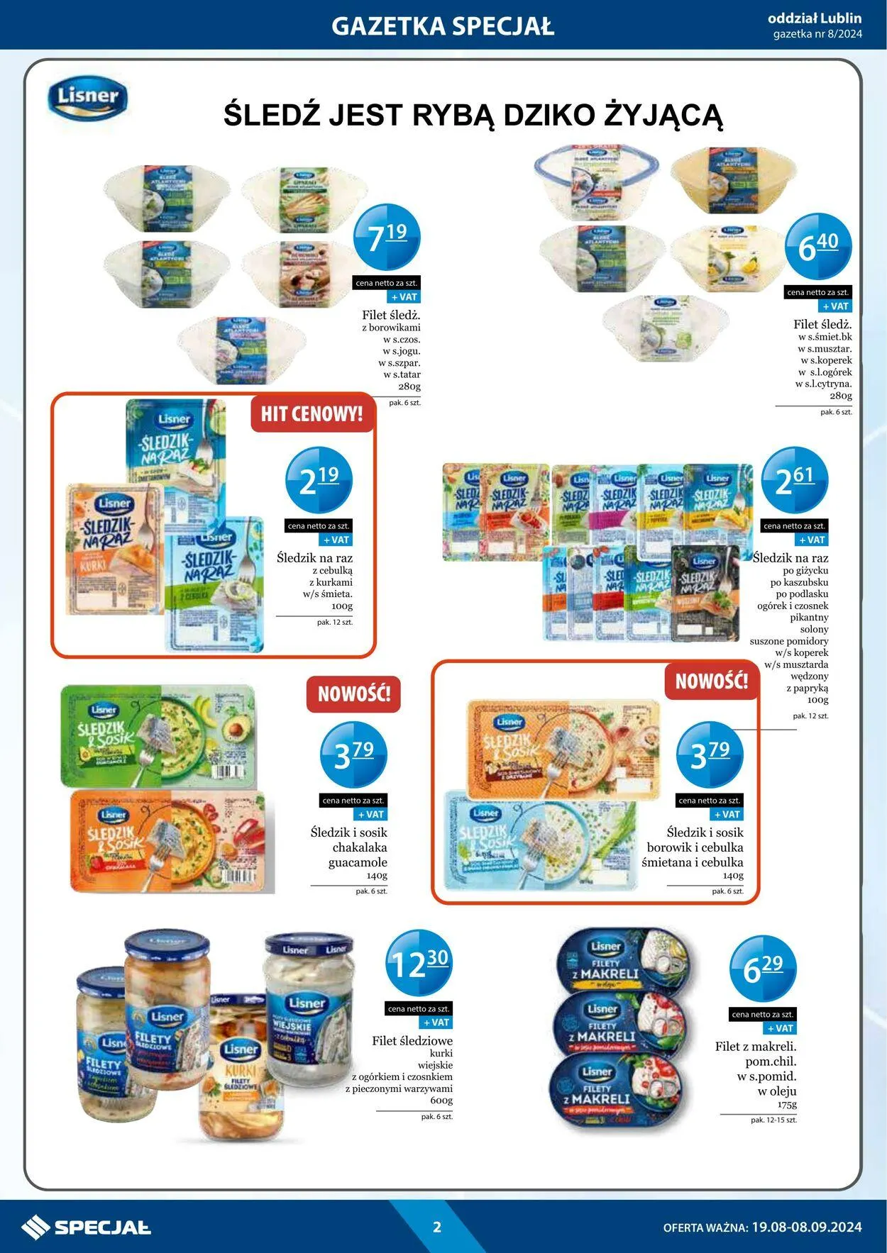 Gazetka Specjał od 19 sierpnia do 8 września 2024 - Strona 2