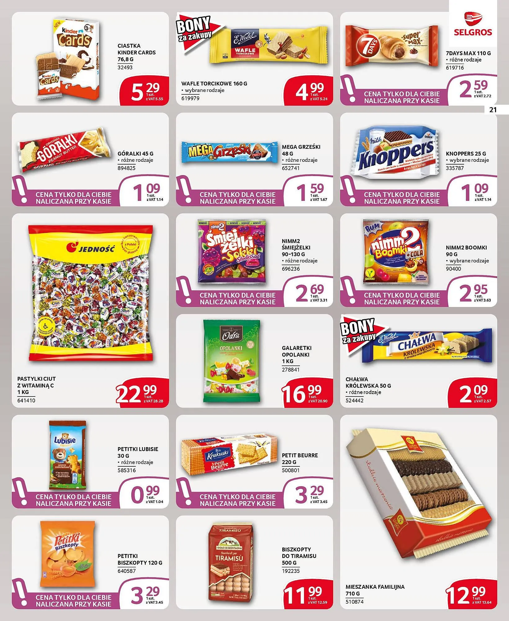 Gazetka Selgros gazetka od 9 stycznia do 22 stycznia 2025 - Strona 21
