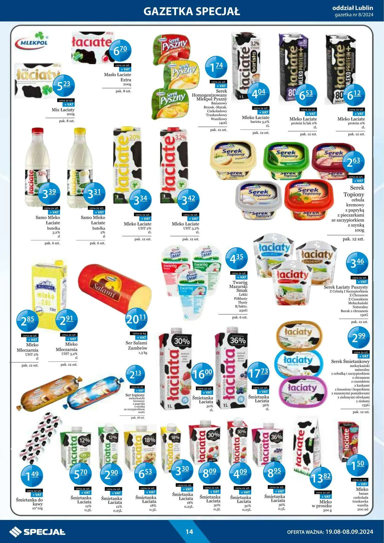 Gazetka Specjał od 19 sierpnia do 8 września 2024 - Strona 14