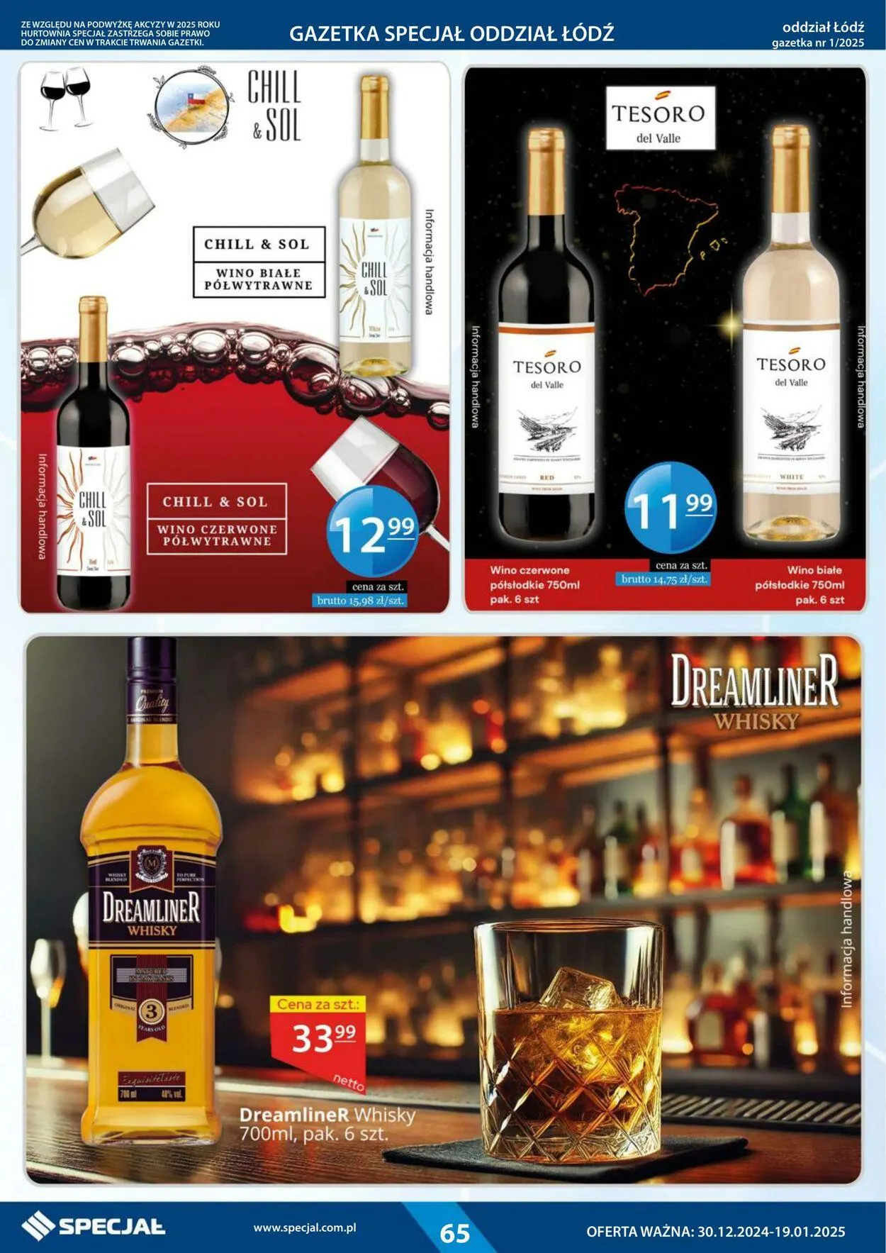Gazetka Specjał od 30 grudnia do 19 stycznia 2026 - Strona 65