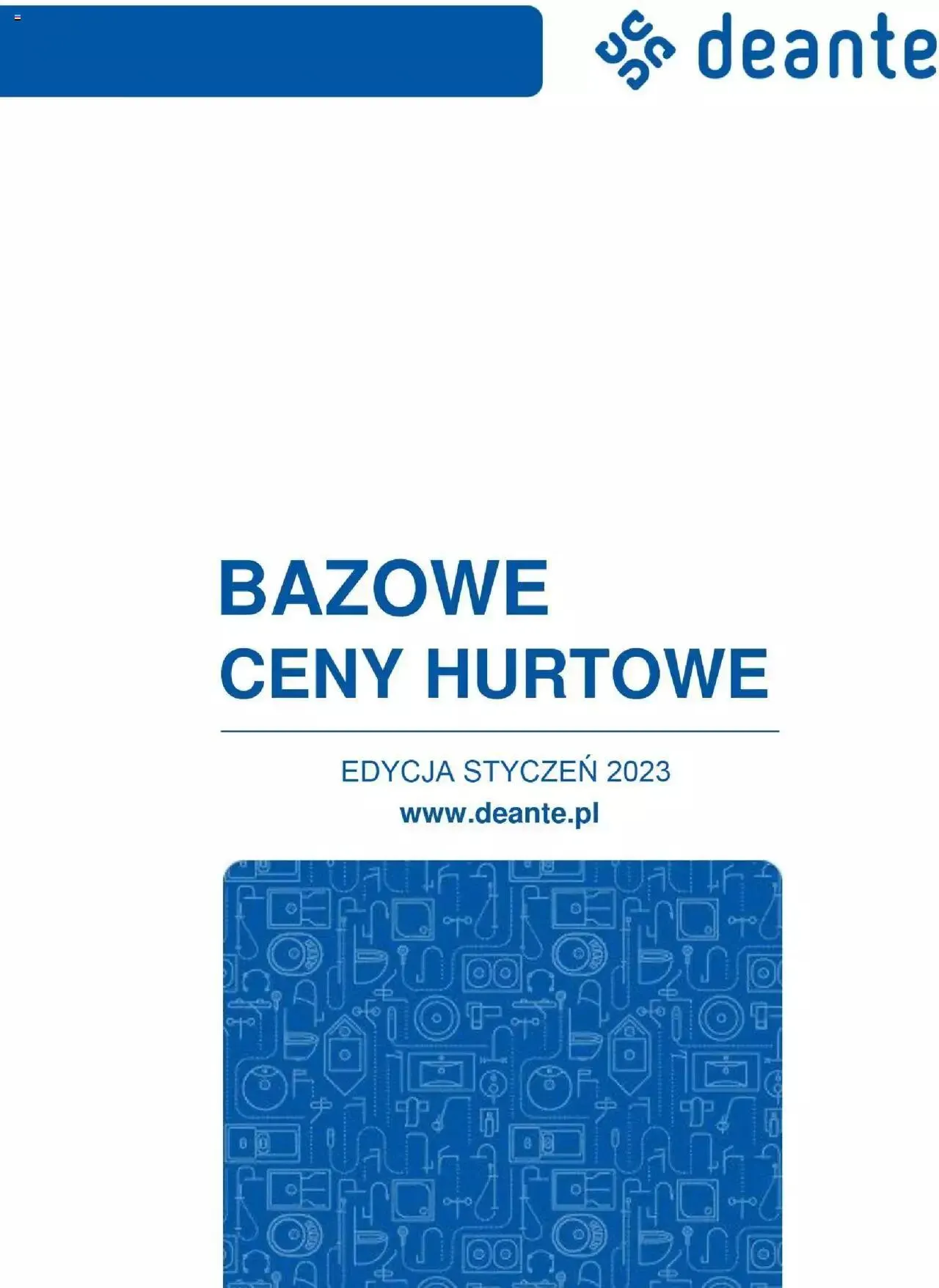 Deante Katalog - Bazowe ceny hurtowe - 0