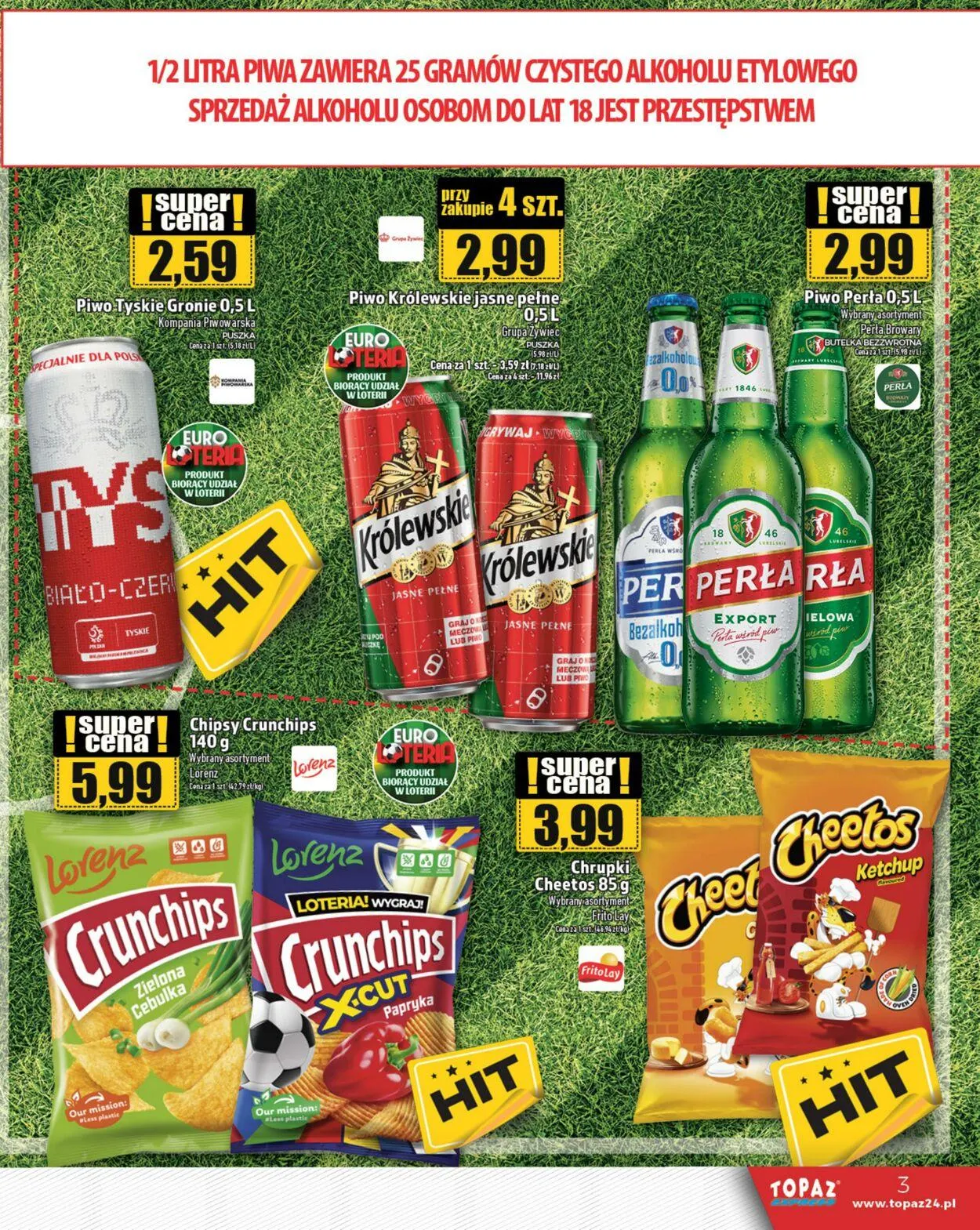 Gazetka Topaz Aktualna gazetka od 11 czerwca do 25 czerwca 2025 - Strona 3