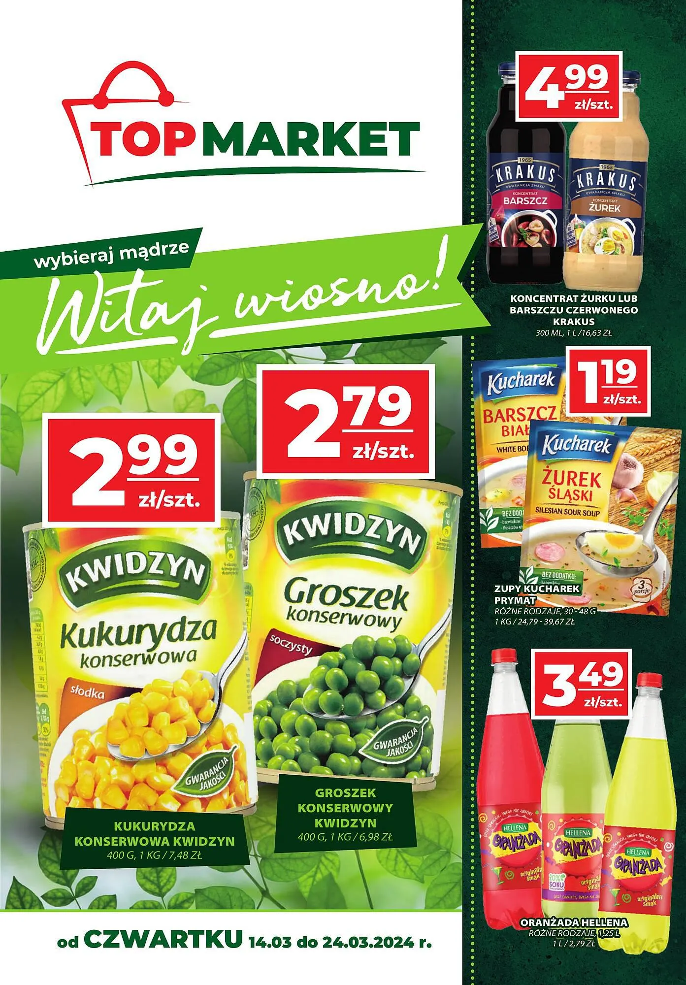 Gazetka Top Market gazetka od 14 marca do 24 marca 2024 - Strona 