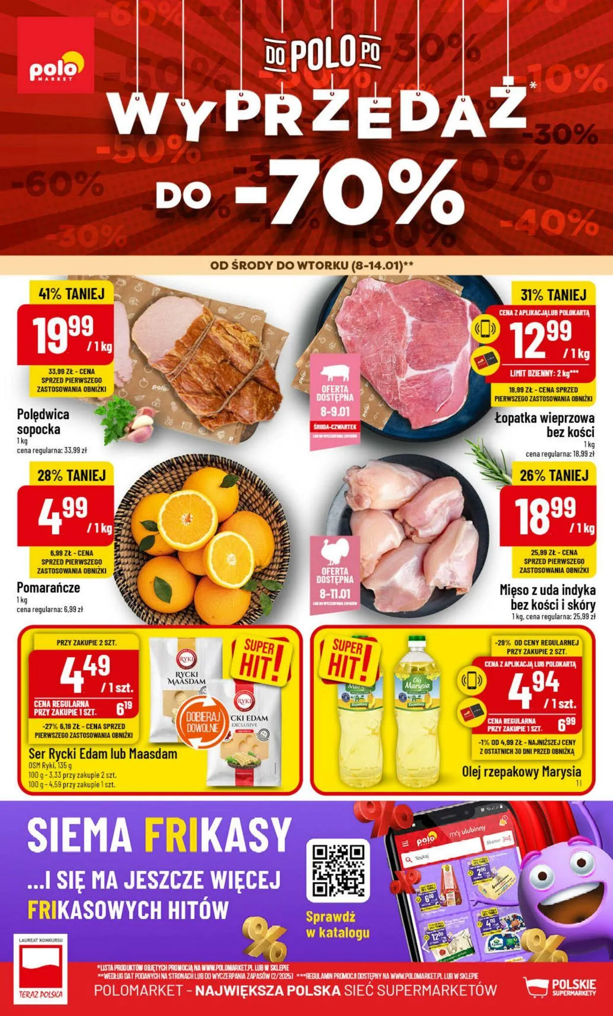 Gazetka Polomarket Aktualna gazetka od 8 stycznia do 14 stycznia 2025 - Strona 1