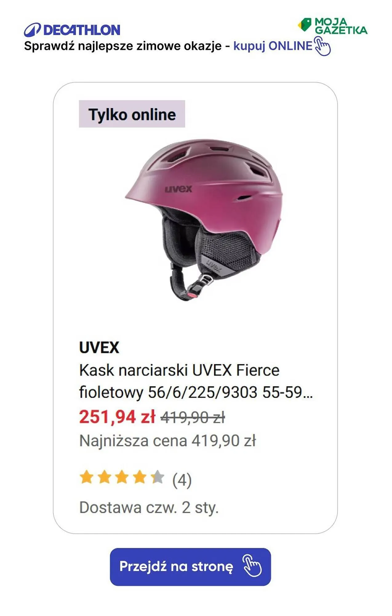 Gazetka Decathlon gazetka od 30 grudnia do 14 stycznia 2025 - Strona 39