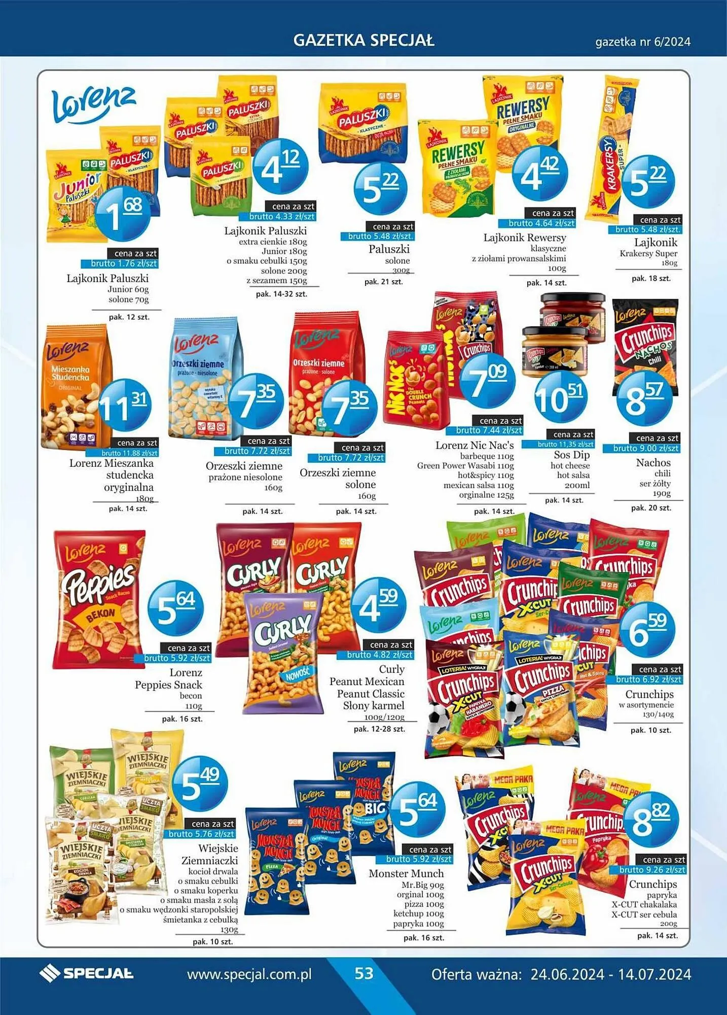 Gazetka Specjał gazetka od 24 czerwca do 14 lipca 2024 - Strona 53