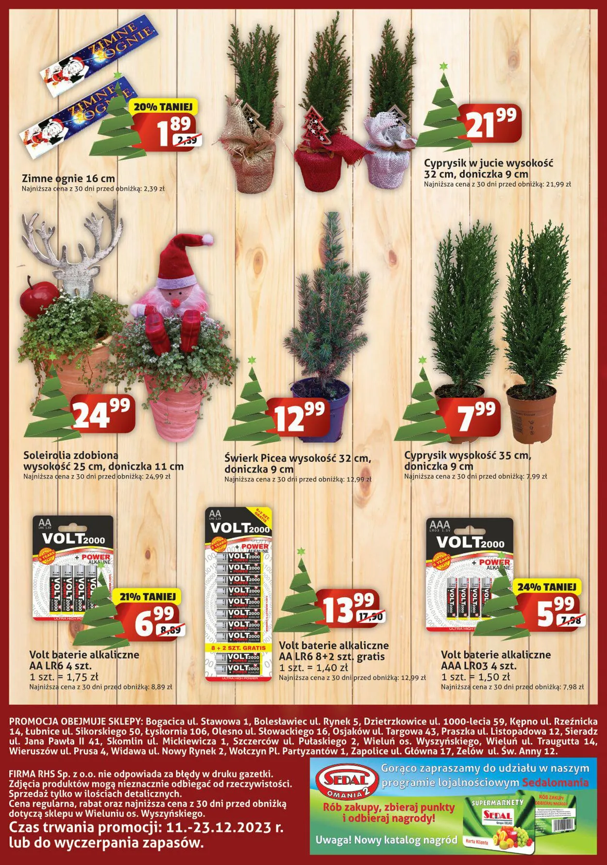 Gazetka Sedal - Boże Narodzenie 2023 od 11 grudnia do 23 grudnia 2023 - Strona 20