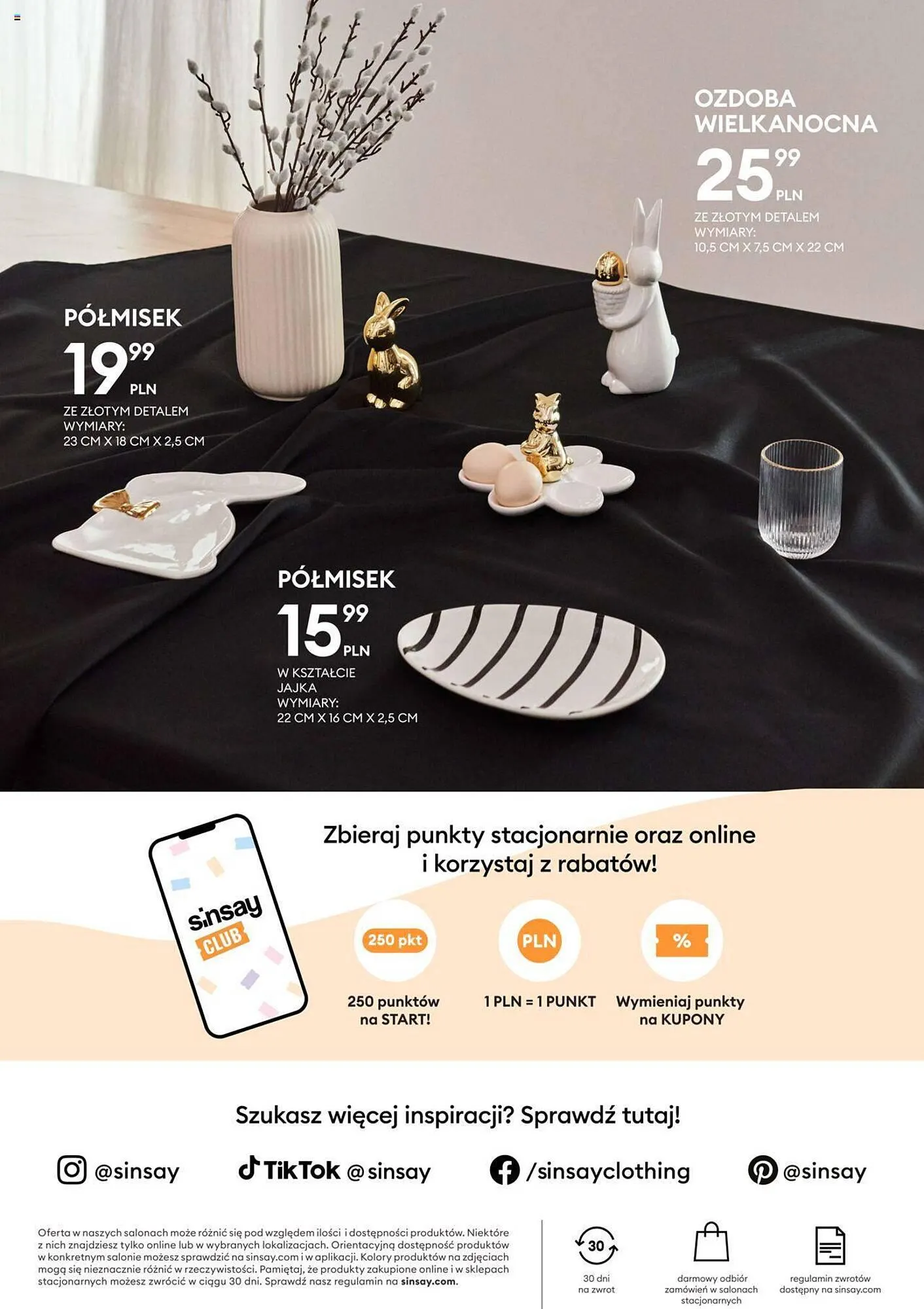 Gazetka Sinsay gazetka od 29 lutego do 22 kwietnia 2024 - Strona 24