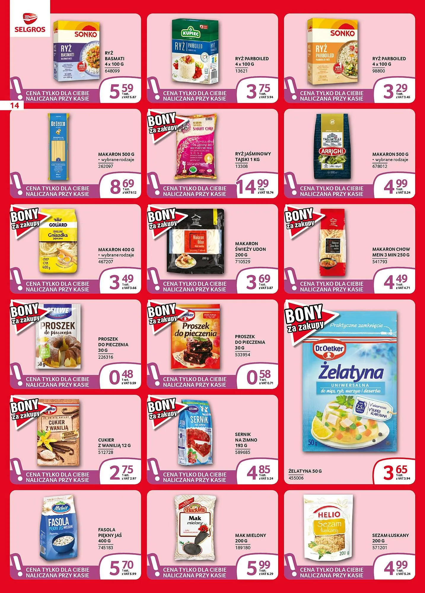 Gazetka Selgros gazetka od 6 lutego do 19 lutego 2025 - Strona 14