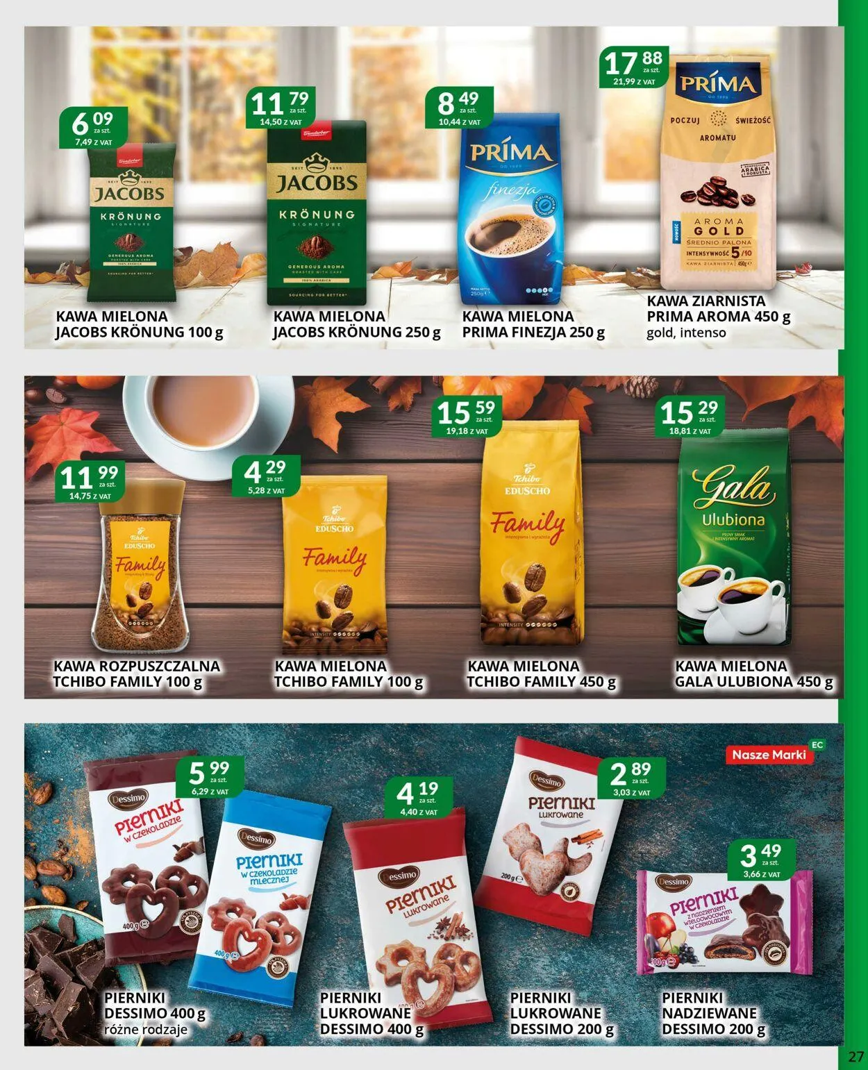 Gazetka Eurocash Aktualna gazetka od 28 października do 17 listopada 2024 - Strona 27