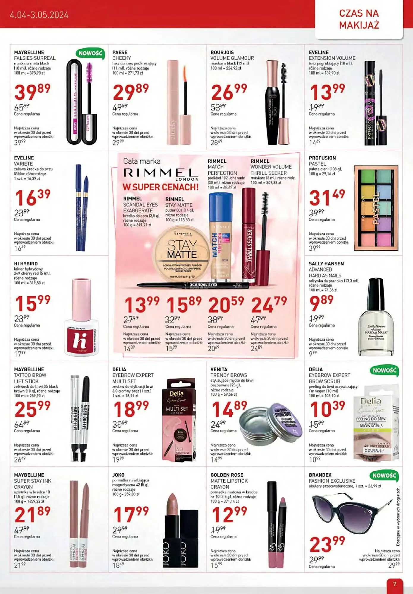 Gazetka Jawa Drogerie gazetka od 4 kwietnia do 3 maja 2024 - Strona 7