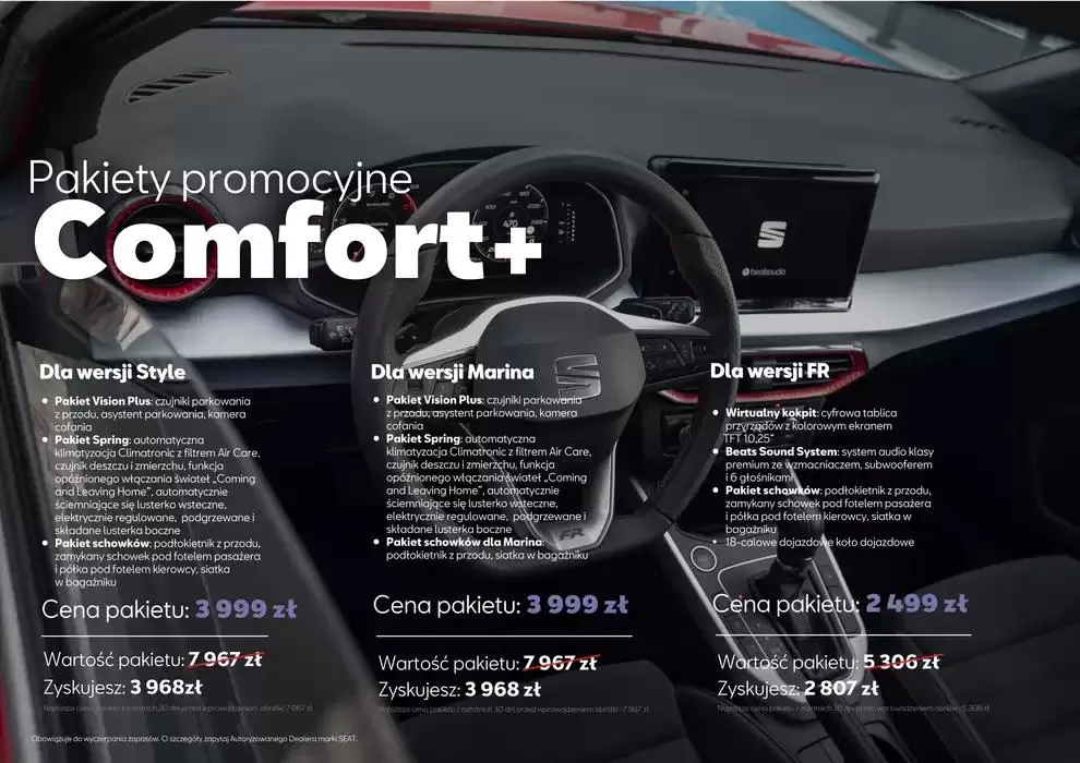 Gazetka SEAT Arona - Katalog i cennik od 25 stycznia do 25 stycznia 2026 - Strona 3