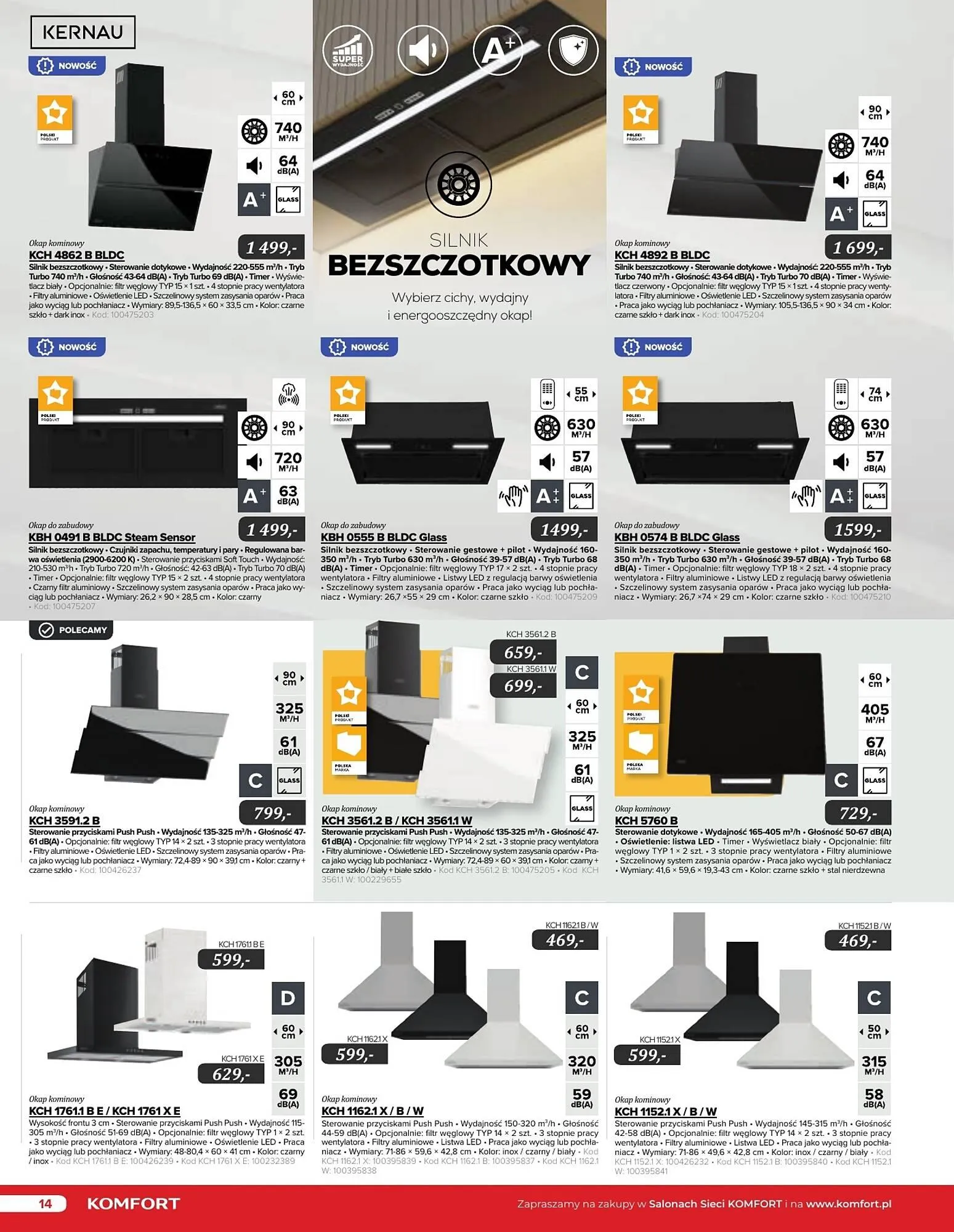 Gazetka Komfort gazetka od 11 września do 31 grudnia 2024 - Strona 14