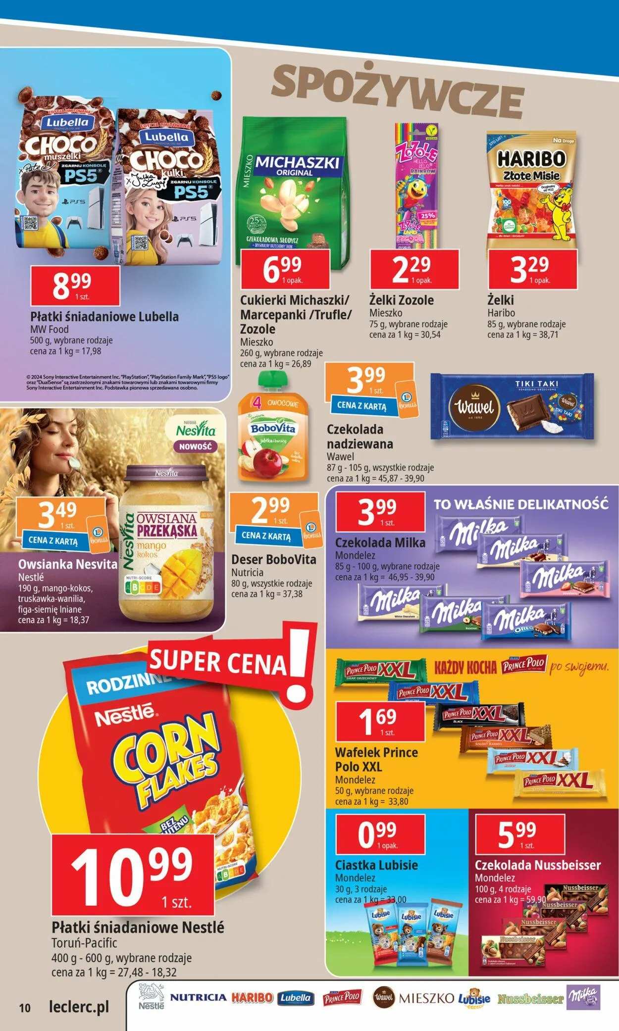 Gazetka E.Leclerc Aktualna gazetka od 14 października do 28 października 2024 - Strona 10