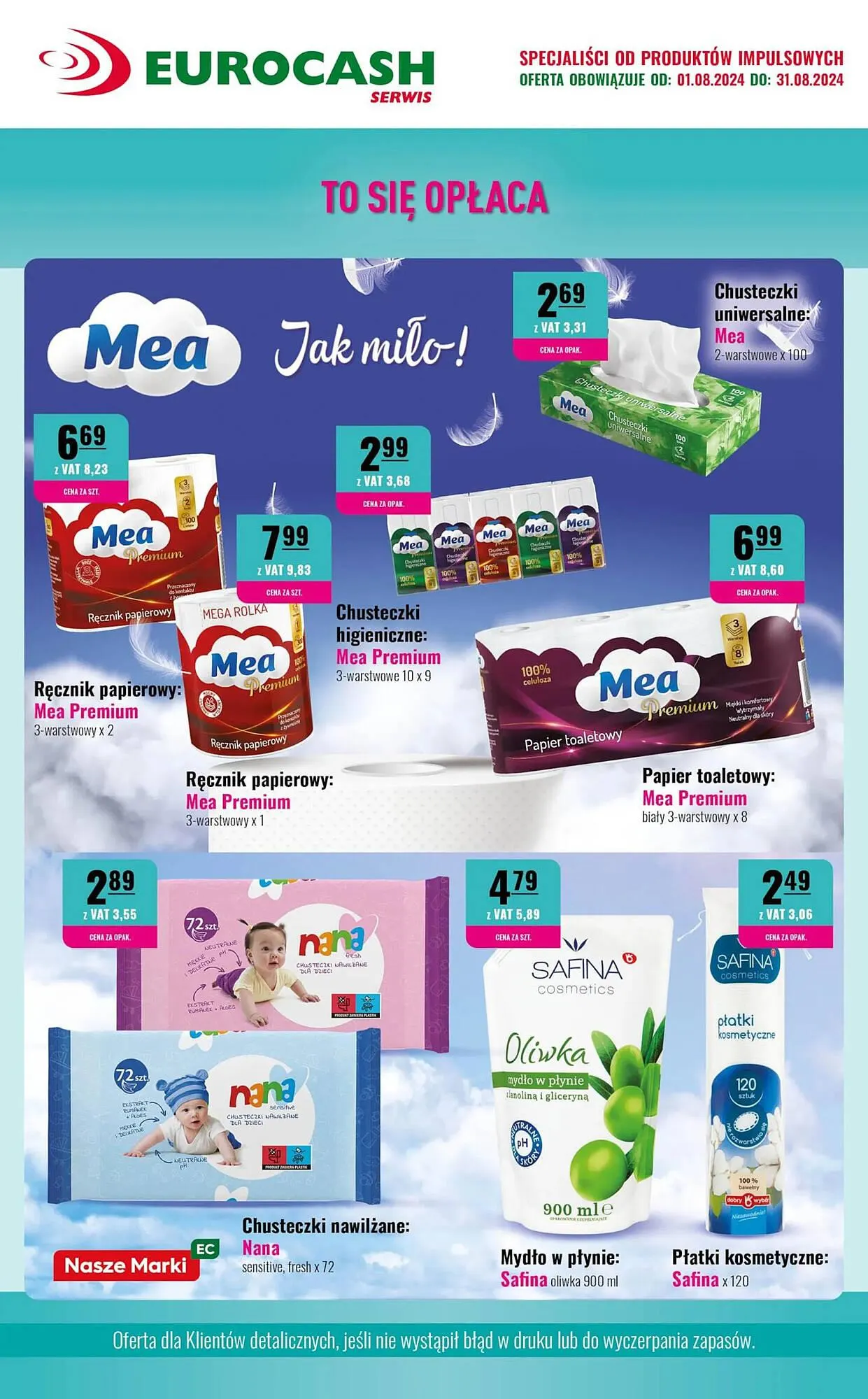 Gazetka Eurocash gazetka od 1 sierpnia do 31 sierpnia 2024 - Strona 2