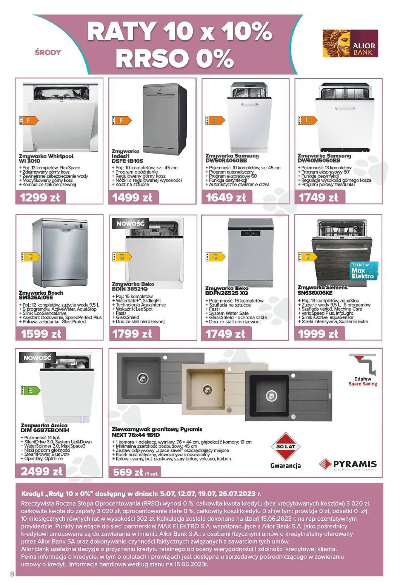 Gazetka Max Elektro gazetka od 29 czerwca do 26 lipca 2023 - Strona 8