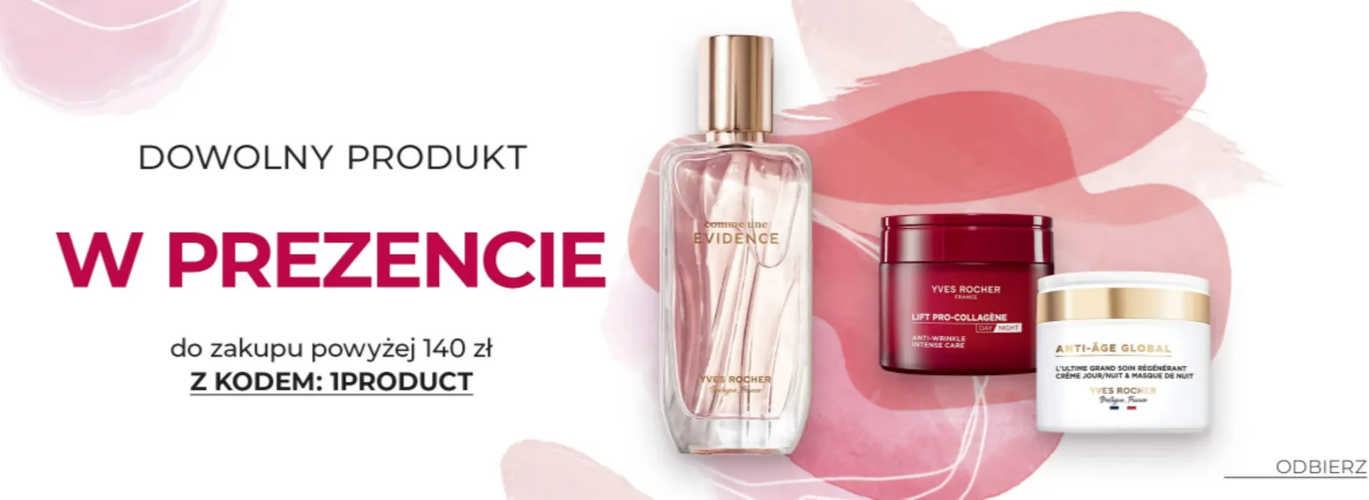 Gazetka Yves Rocher gazetka od 8 stycznia do 14 stycznia 2025 - Strona 1