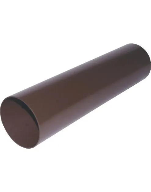 Rura spustowa fi 100 mm brąz 2 mb PROFIL