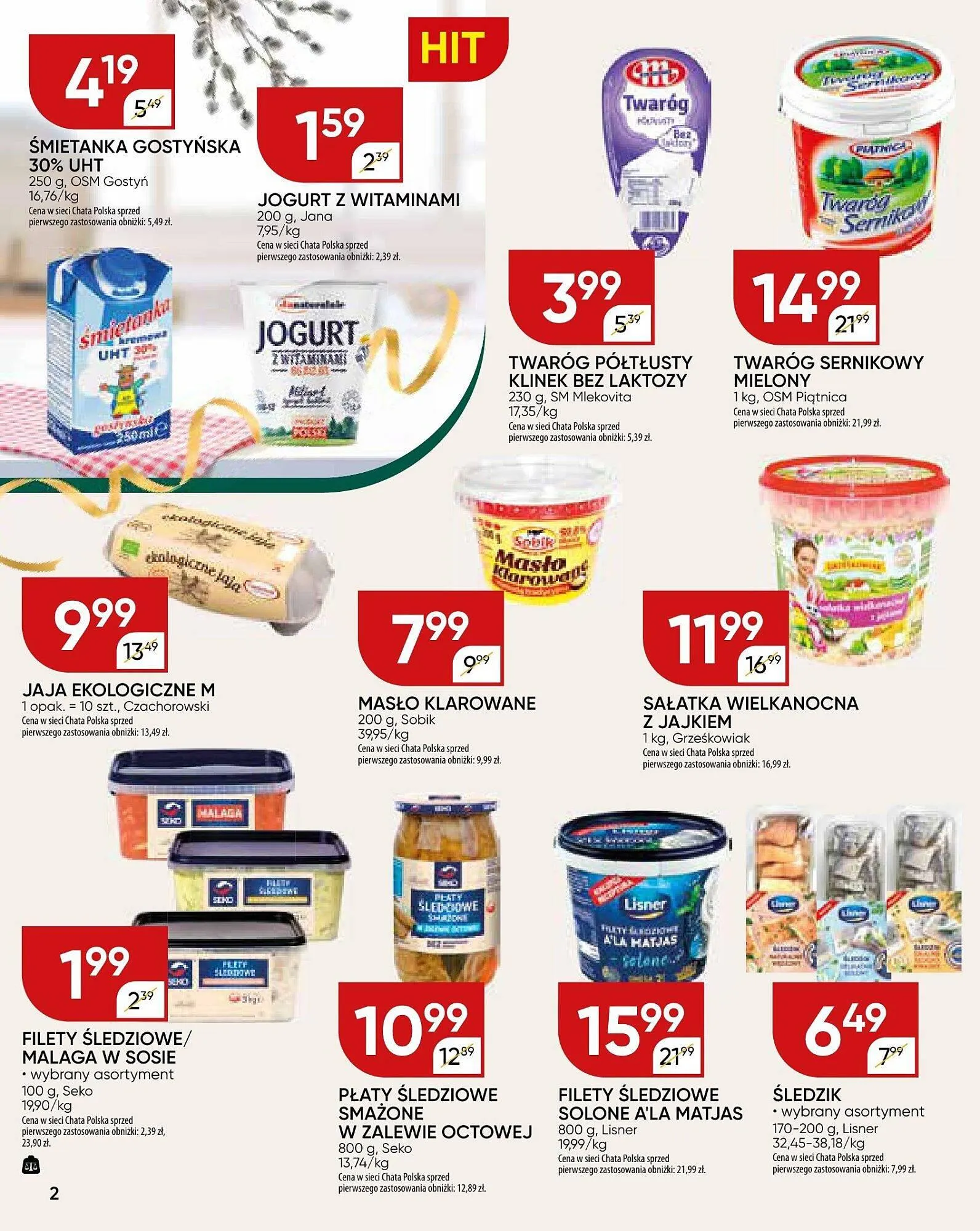 Gazetka Chata Polska gazetka od 21 marca do 31 marca 2024 - Strona 2