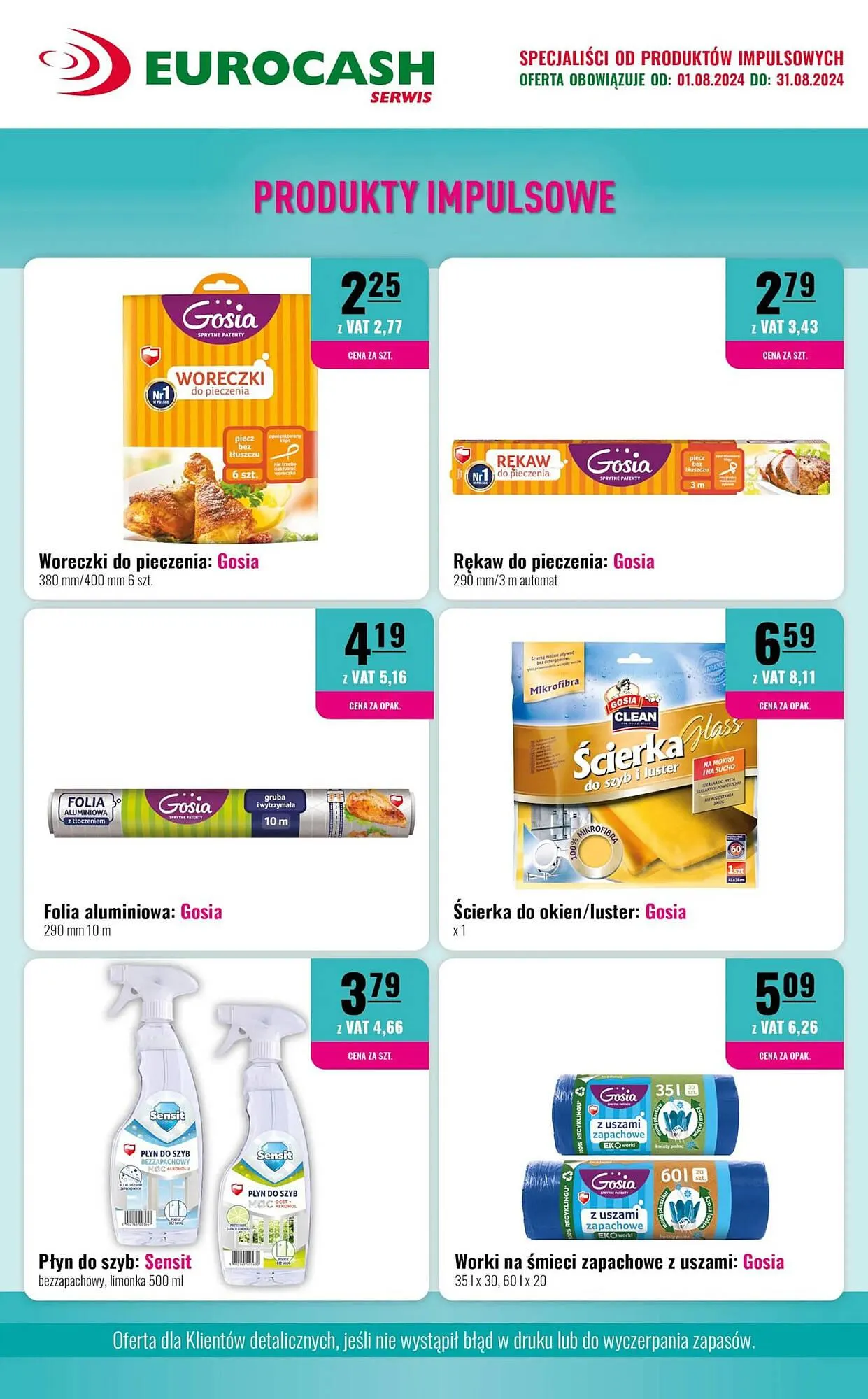 Gazetka Eurocash gazetka od 1 sierpnia do 31 sierpnia 2024 - Strona 6