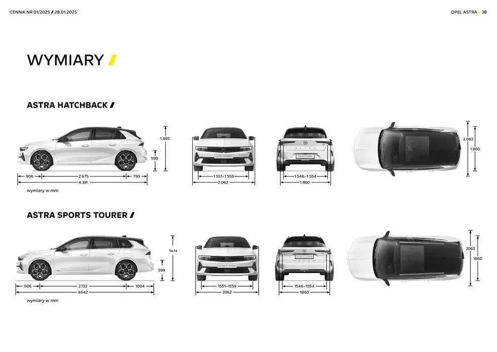 Gazetka Astra Sports Tourer od 30 stycznia do 31 grudnia 2025 - Strona 38