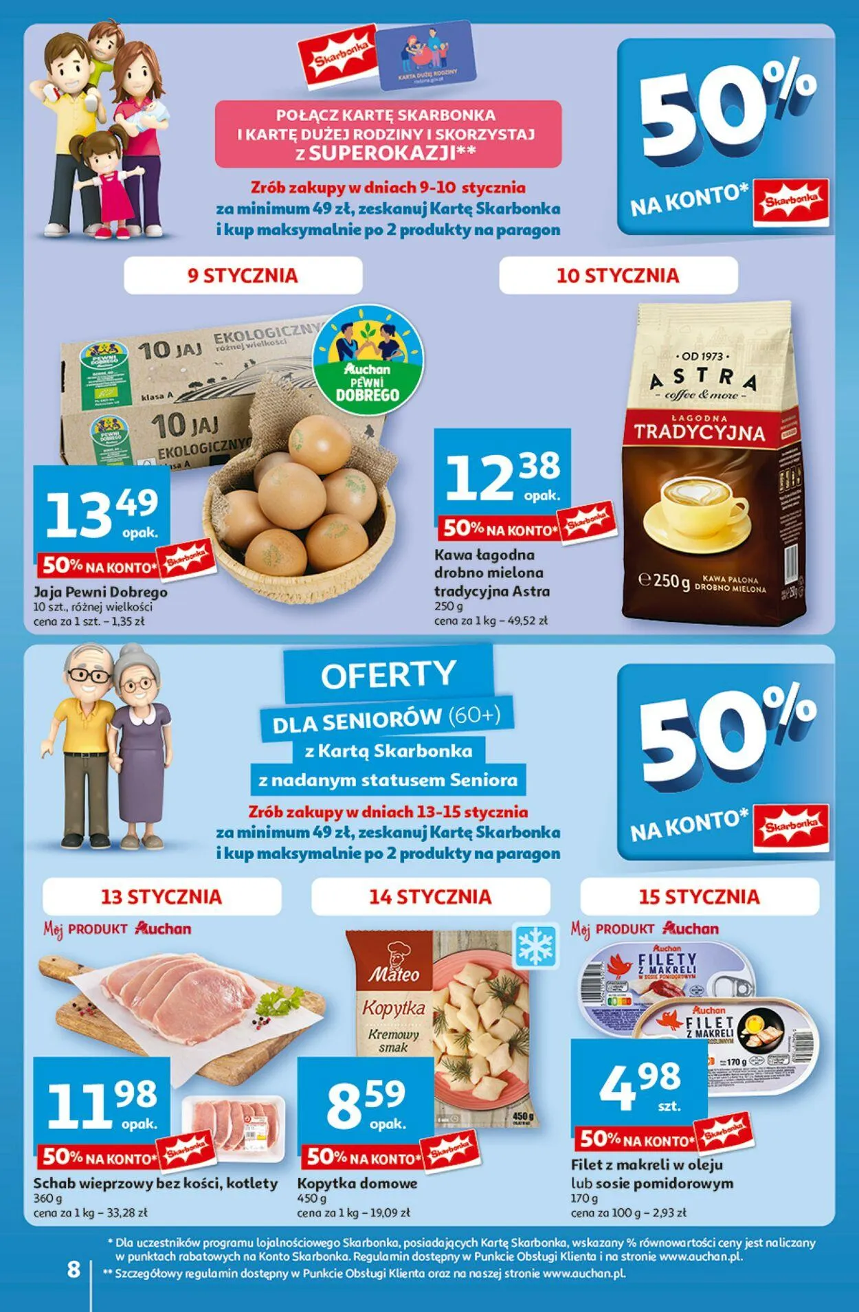 Gazetka Auchan Aktualna gazetka od 9 stycznia do 15 stycznia 2025 - Strona 10