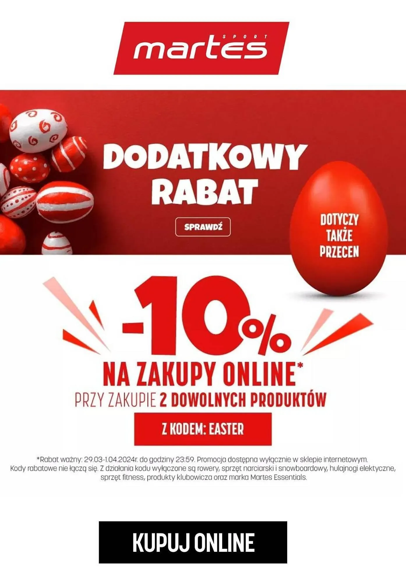 Gazetka Martes Sport gazetka od 29 marca do 1 kwietnia 2024 - Strona 