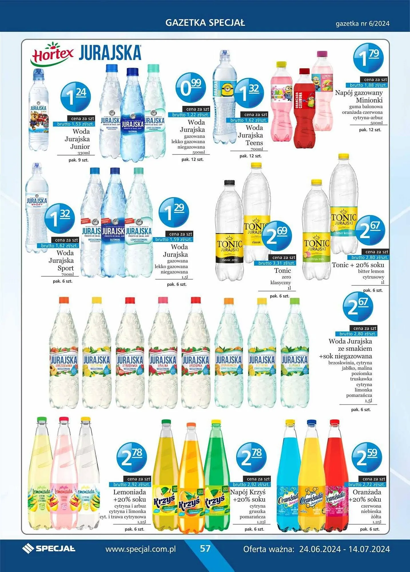 Gazetka Specjał gazetka od 24 czerwca do 14 lipca 2024 - Strona 57