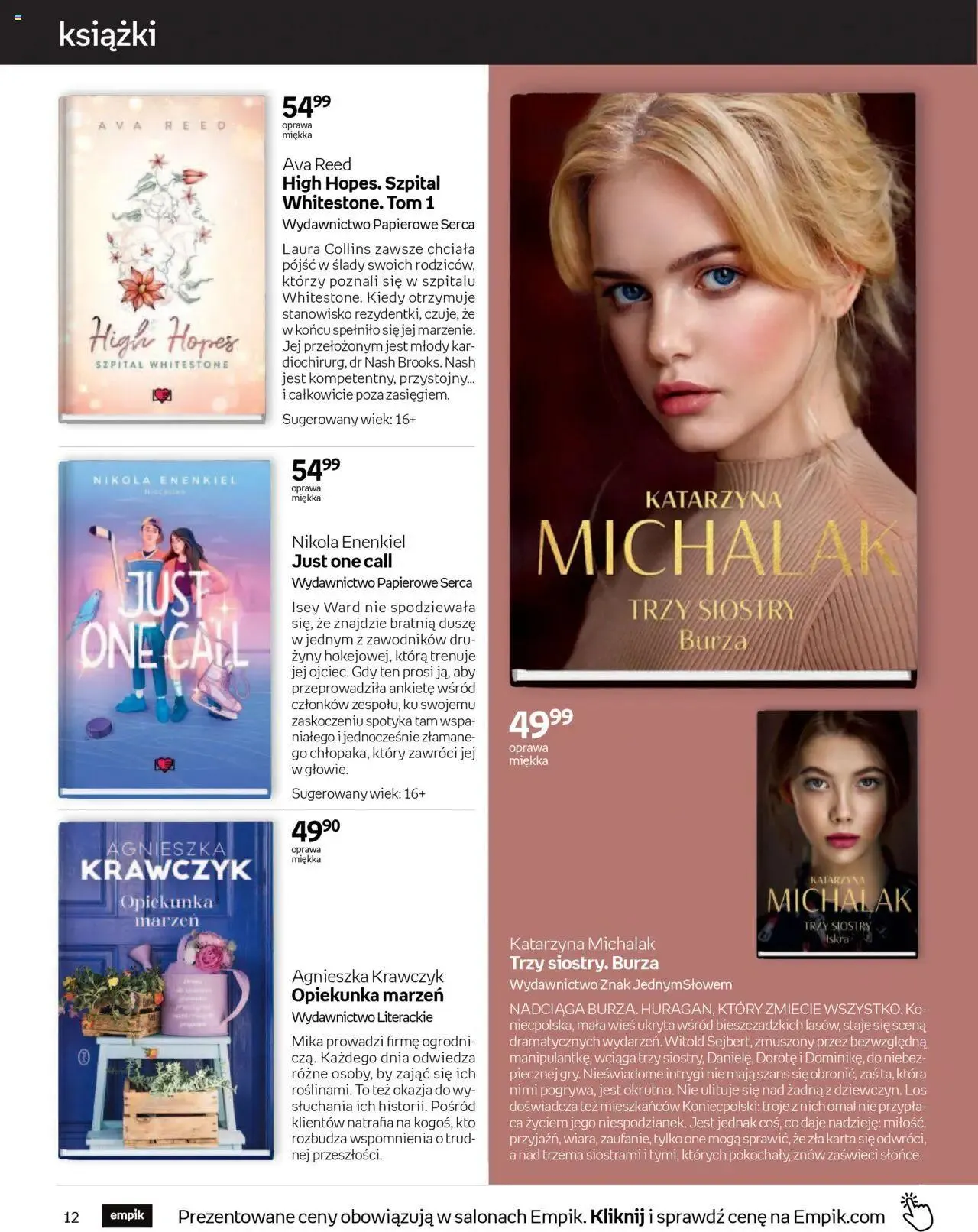 Gazetka Empik Gazetka od 11 września do 24 września 2024 - Strona 12