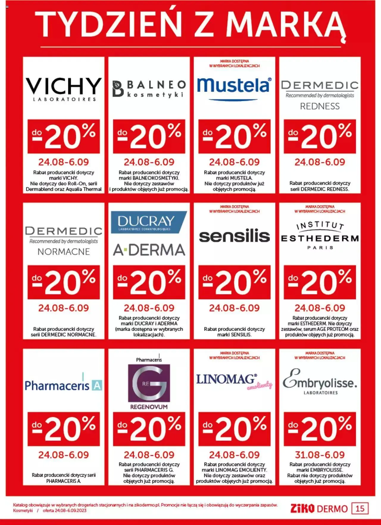 Gazetka Ziko Gazetka od 24 sierpnia do 6 września 2023 - Strona 15