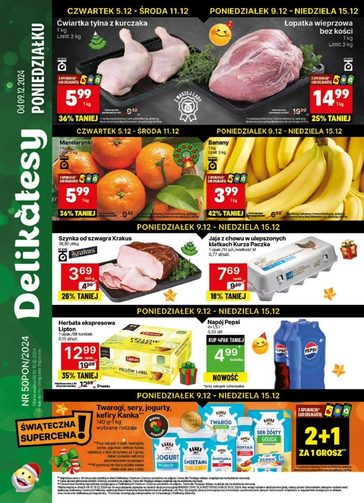 Delikatesy Centrum Aktualna gazetka - 1