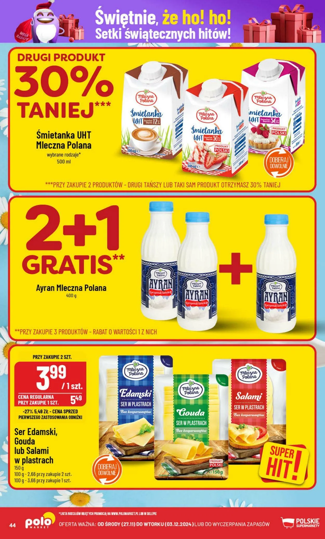 Gazetka Polomarket Aktualna gazetka od 27 listopada do 3 grudnia 2024 - Strona 44