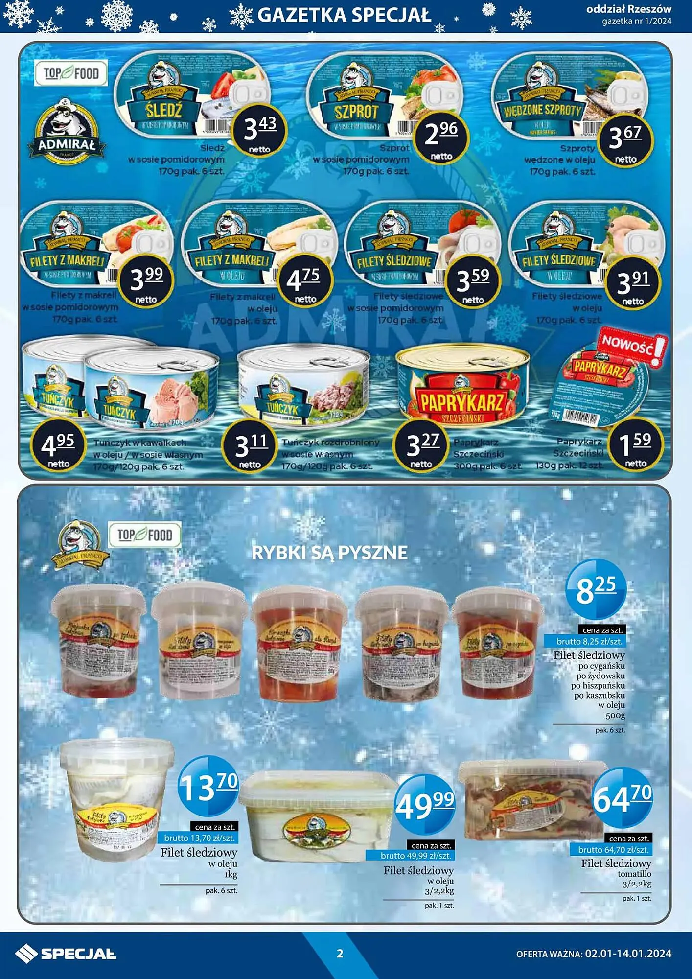 Gazetka Specjał gazetka od 2 stycznia do 14 stycznia 2024 - Strona 2