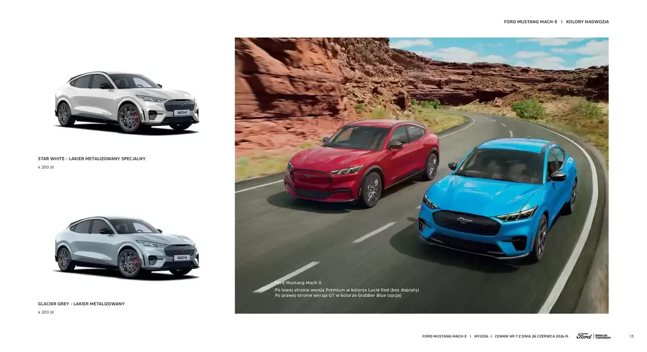 Gazetka MUSTANG MACH-E od 6 listopada do 6 listopada 2025 - Strona 13