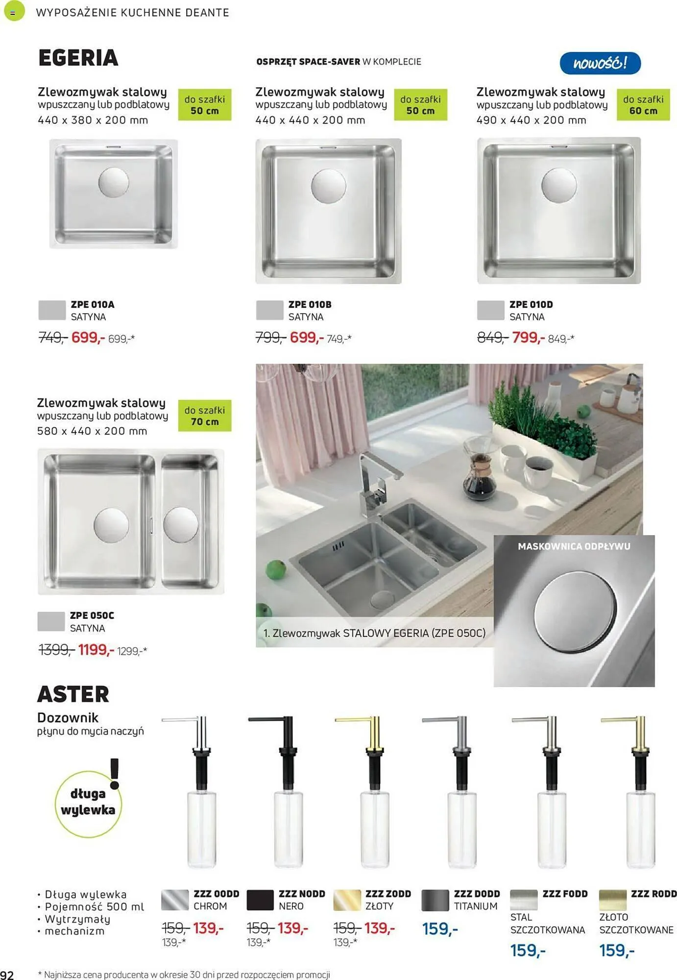 Gazetka Deante gazetka od 1 sierpnia do 31 grudnia 2023 - Strona 92