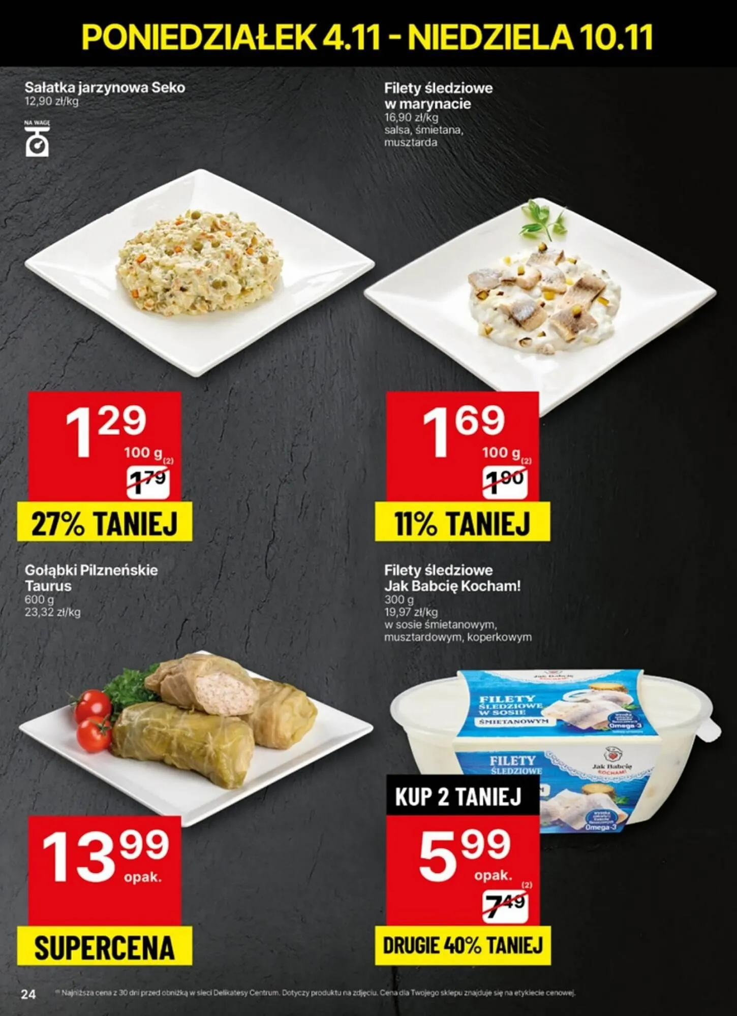 Gazetka Delikatesy Centrum gazetka od 4 listopada do 10 listopada 2024 - Strona 24