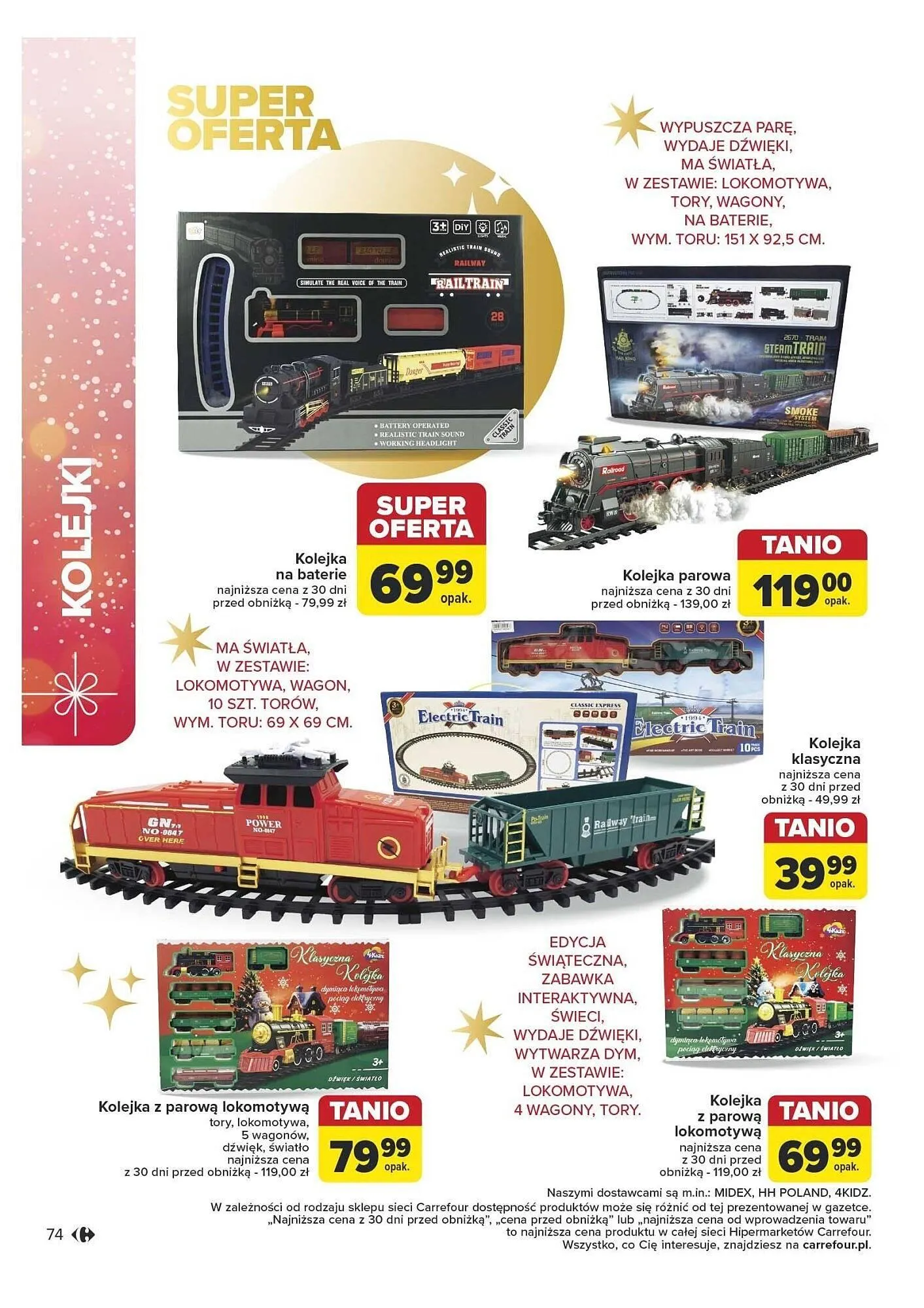 Gazetka Carrefour Market gazetka od 5 listopada do 24 grudnia 2024 - Strona 74