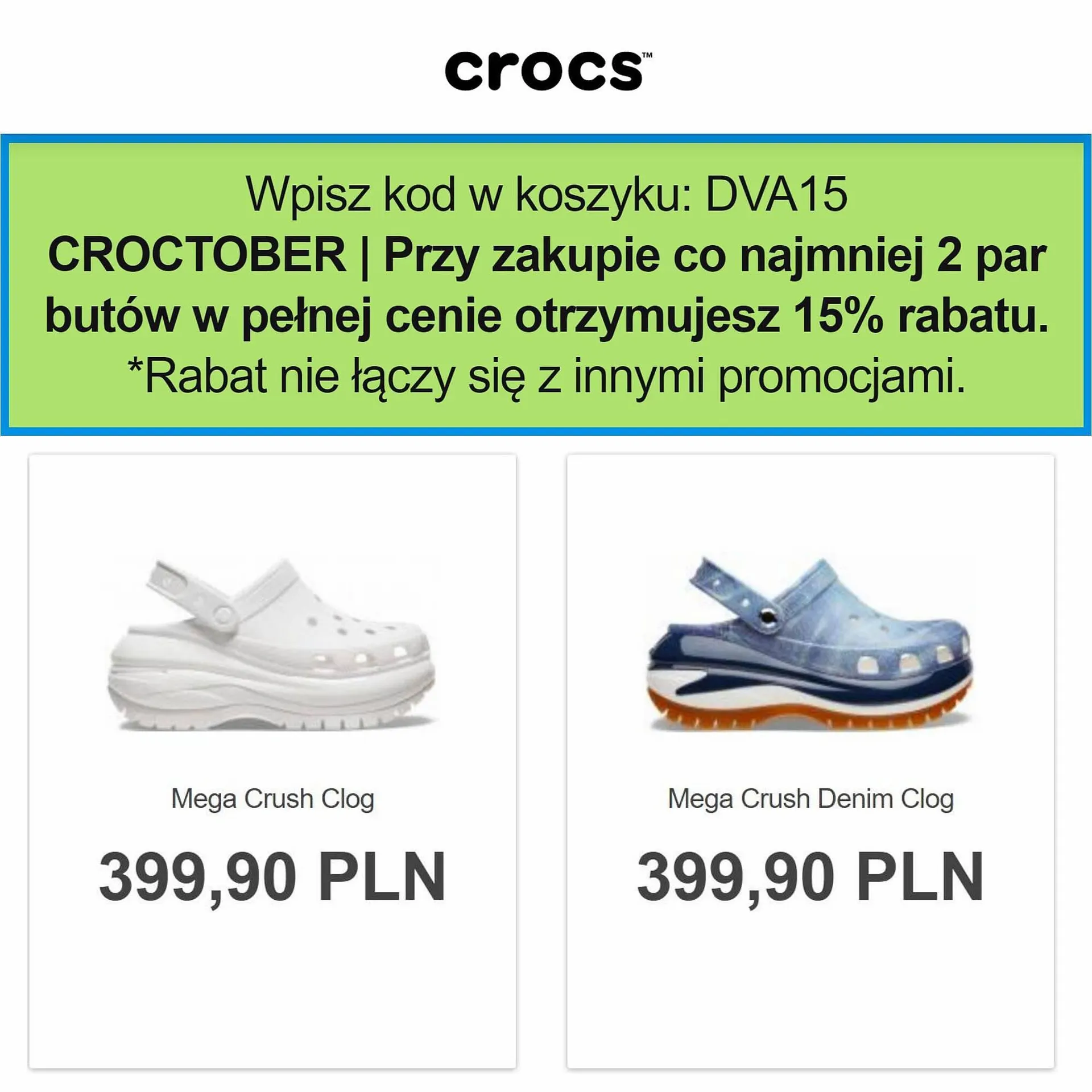 Gazetka Crocs gazetka od 17 października do 24 października 2023 - Strona 5
