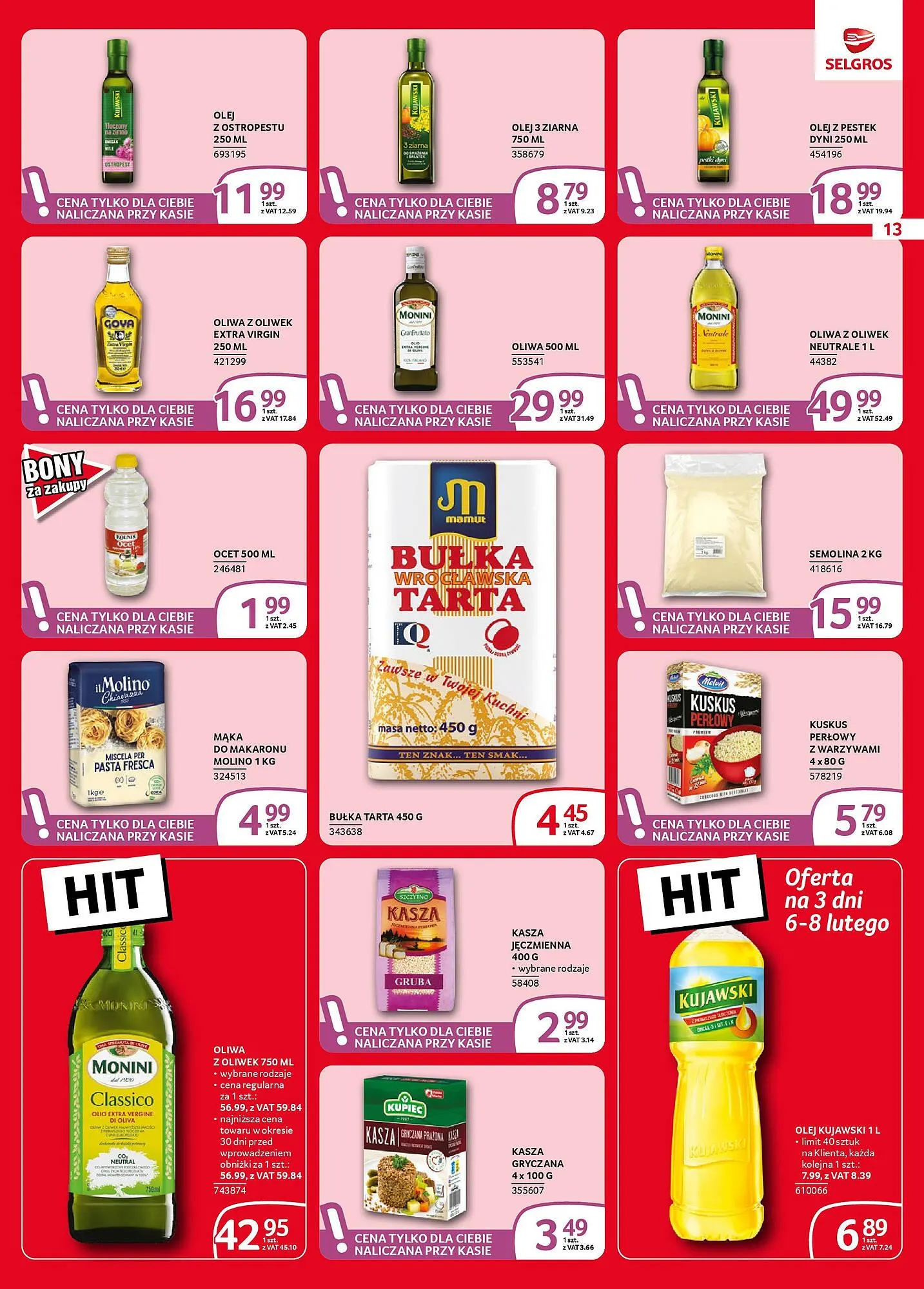 Gazetka Selgros gazetka od 6 lutego do 19 lutego 2025 - Strona 13