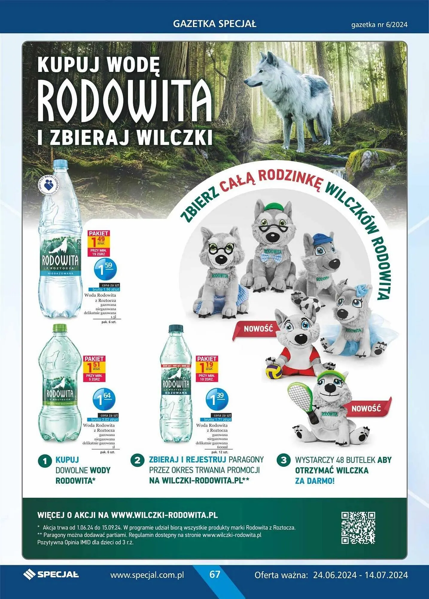 Gazetka Specjał gazetka od 24 czerwca do 14 lipca 2024 - Strona 67