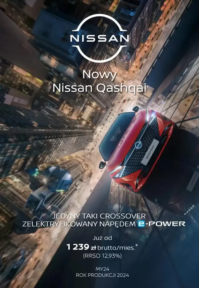 Gazetka Nowy Qashqai od 16 października do 16 października 2025 - Strona 1