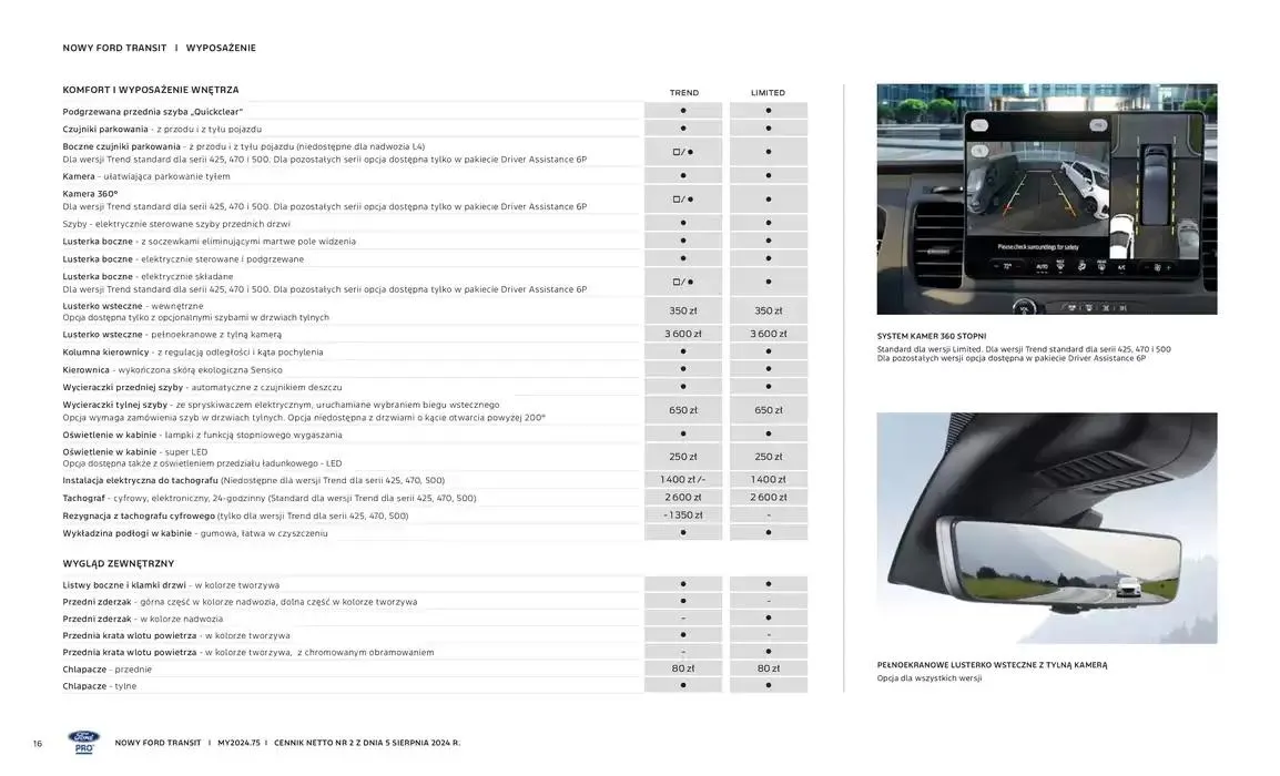 Gazetka FORD E-TRANSIT od 16 października do 16 października 2025 - Strona 16