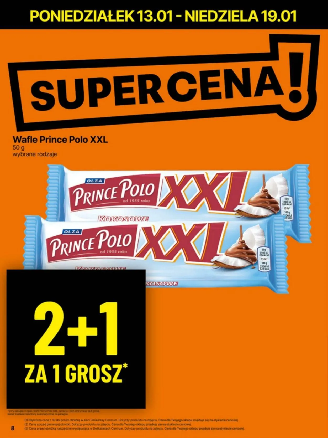 Gazetka Delikatesy Centrum Aktualna gazetka od 13 stycznia do 19 stycznia 2025 - Strona 8