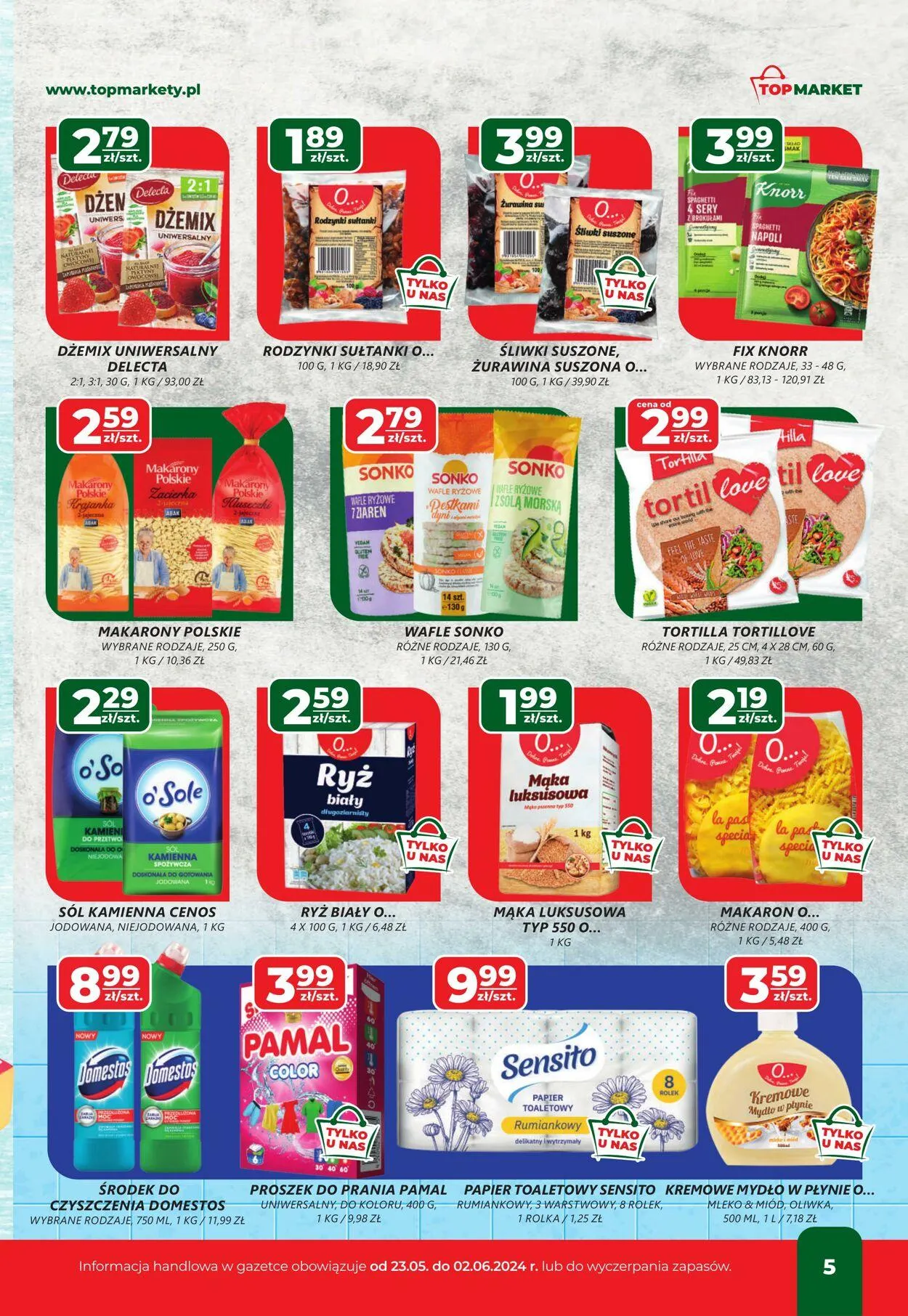 Gazetka Top Market Aktualna gazetka od 4 sierpnia do 18 sierpnia 2024 - Strona 5
