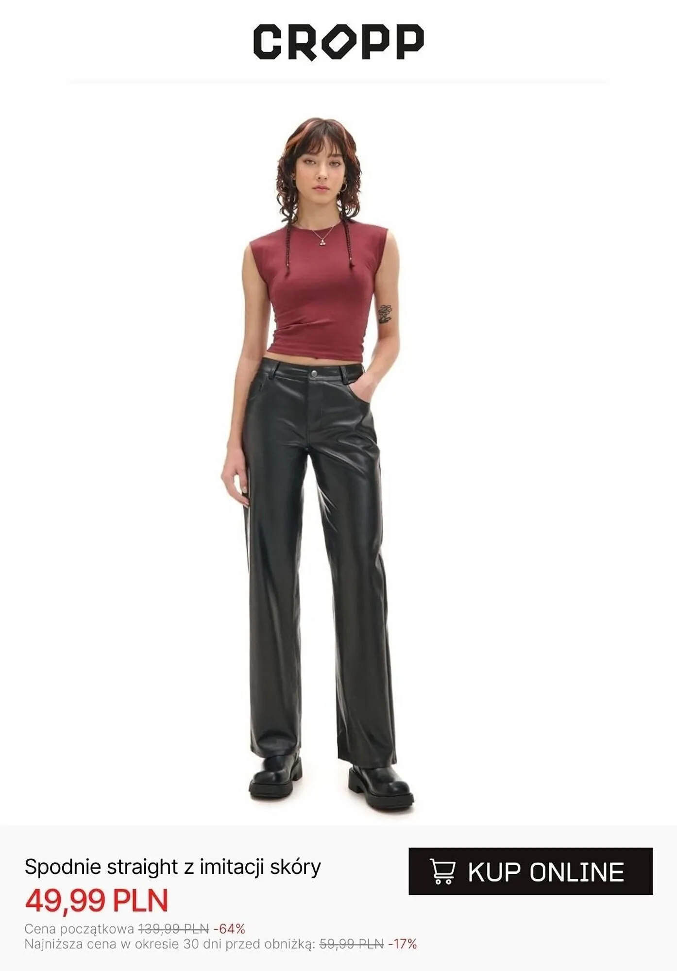 Gazetka Cropp gazetka od 29 stycznia do 5 lutego 2025 - Strona 4