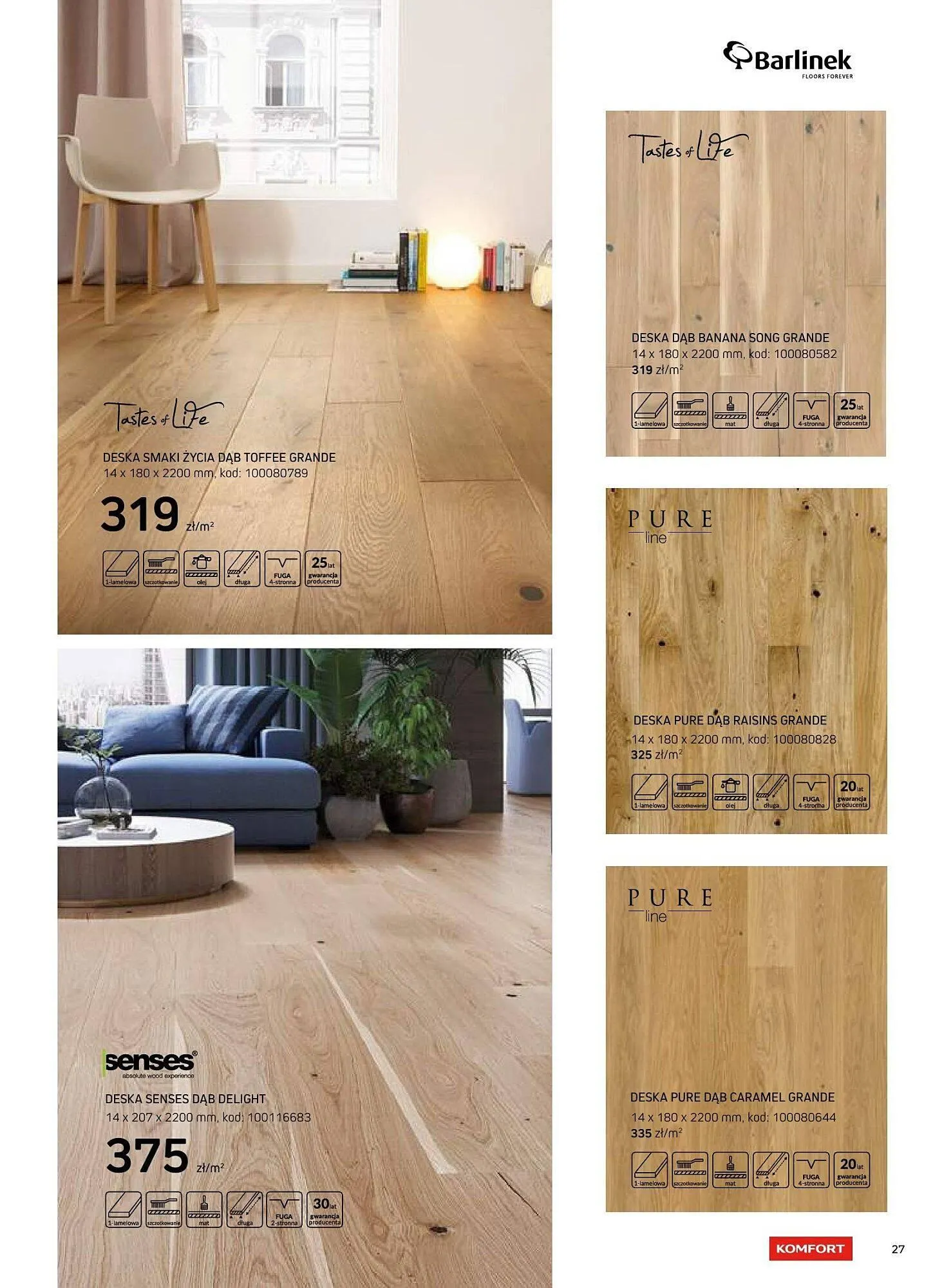 Gazetka Komfort gazetka od 16 sierpnia do 31 grudnia 2025 - Strona 27